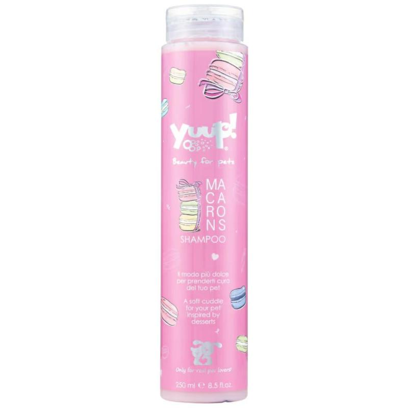 Perfumowany szampon dla psa i kota        Słodkie Makaroniki Macarons Shampoo 250ml YUUP!