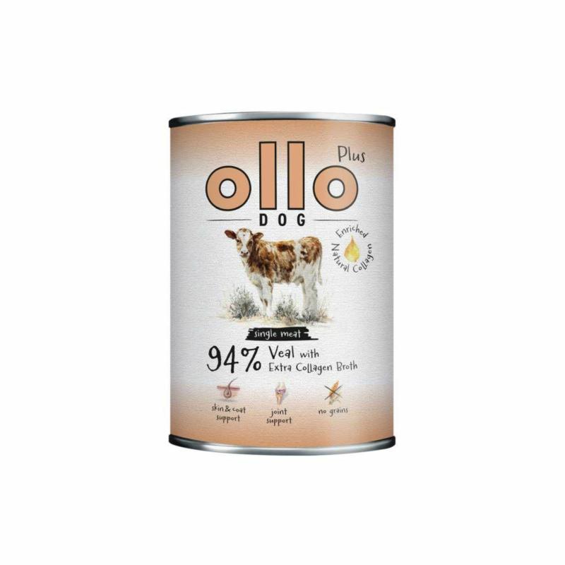 Karma mokra Ollo plus kolagen cielęcina   400 g