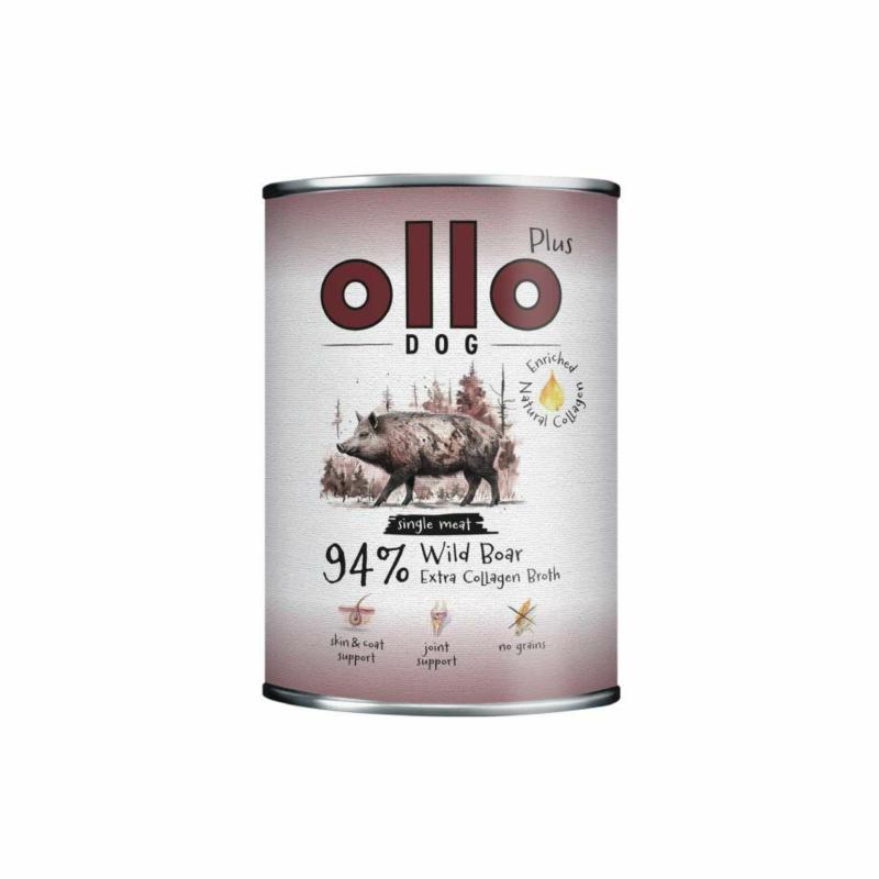 Karma mokra ollo plus kolagen dzik 400 g