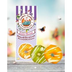 Przysmaki dla psa z indyka EASTER DONUTS  1szt 70g  COOKAS COOKIES