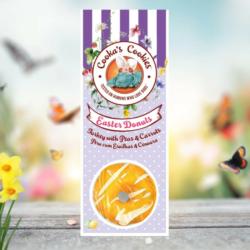 Przysmaki dla psa z indyka EASTER DONUTS  1szt 70g  COOKAS COOKIES