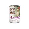 Karma mokra dla szczeniąt jagnięcina 400  g RAW PALEO