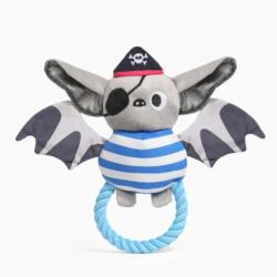 Zabawka dla psa Pirat Nietoperz na linie  Pirate Bat Dog rope toy HUGSMART