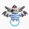 Zabawka dla psa Pirat Nietoperz na linie  Pirate Bat Dog rope toy HUGSMART