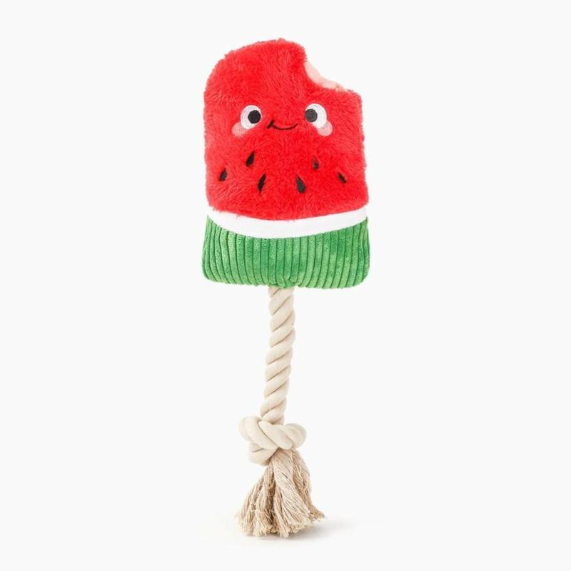 Zabawka dla psa Arbuz na linie            Watermelon Popsicles-Plush Toy HUGSMART