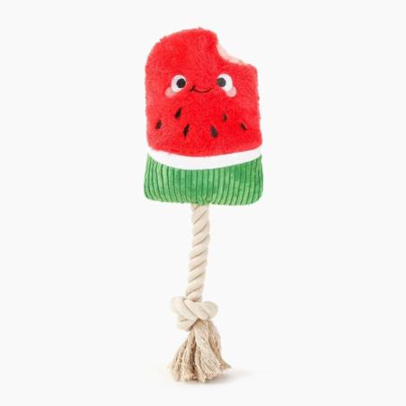 Zabawka dla psa Arbuz na linie            Watermelon Popsicles-Plush Toy HUGSMART