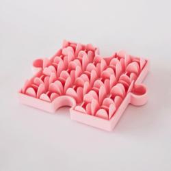 Mata do lizania różowa Puzzle FURLOU