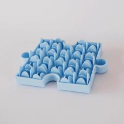 Mata do lizania niebieska Puzzle FURLOU