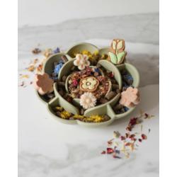 Miska spowalniająca jedzenie zielona      Flower Slow Feeder FURLOU