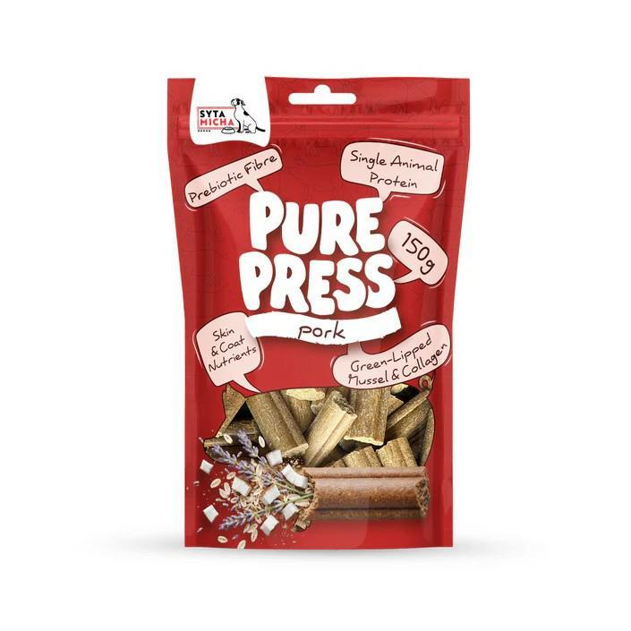 Smaczki tłoczone na zimno pure press      wieprzowina 150 g SYTA MICHA