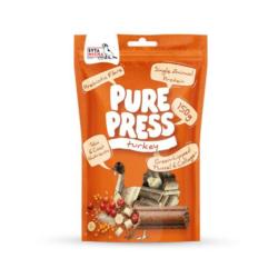 Smaczki tłoczone na zimno pure press      indyk 150 g SYTA MICHA