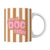 Kubek Proud dog mom pomarańczowy