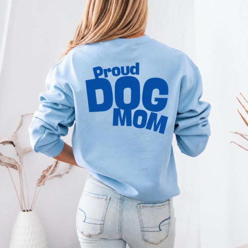 Bluza Pround Dog Mom niebieska rozm.S