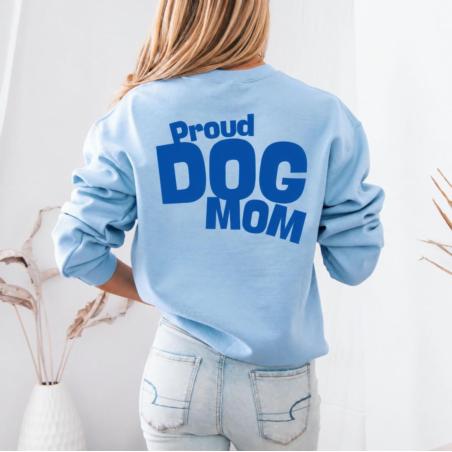 Bluza Pround Dog Mom niebieska rozm.S
