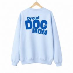Bluza Pround Dog Mom niebieska rozm.S