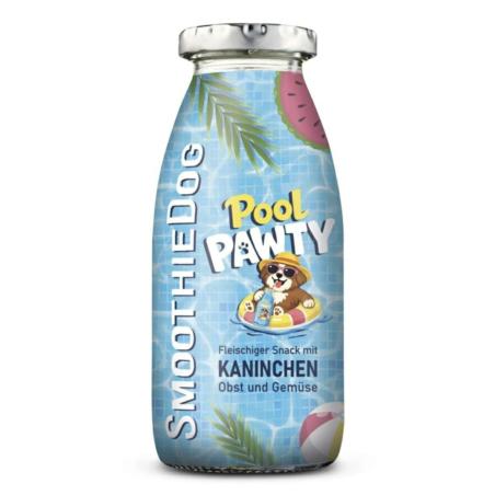 Smoothie Pool Pawty - królik, marchew     i owoce 250 ml SMOOTHIEDOG