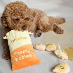 Zabawka węchowa dla psa Cheesy Nachos     PUPS&BUBS