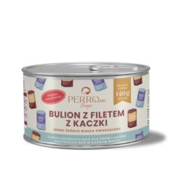 Bulion z filetem z kaczki dla psa i kota  140g PERRO