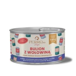 Bulion z wołowiną dla psa i kota 140g     PERRO