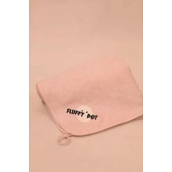 Ręcznik dla psa Flyffy różowy FLUFFY PET