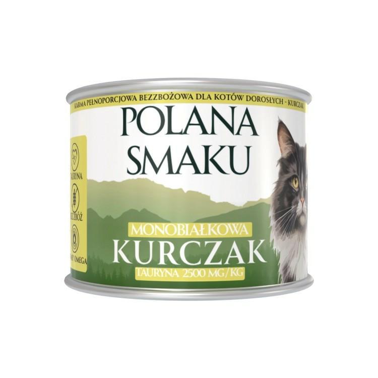 Karma mokra dla kota kurczak 200g POLANA  SMAKU