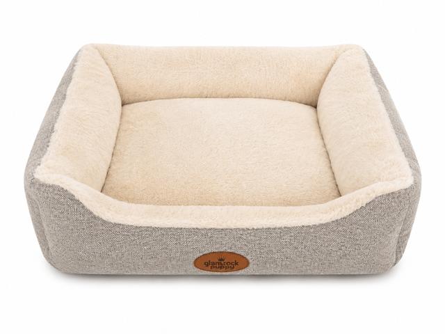 Legowisko Sofa Como beżowa rozm.M GLAM    ROCK PUPPY