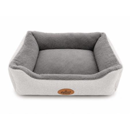 Legowisko Sofa Como szara rozm.L GLAM     ROCK PUPPY