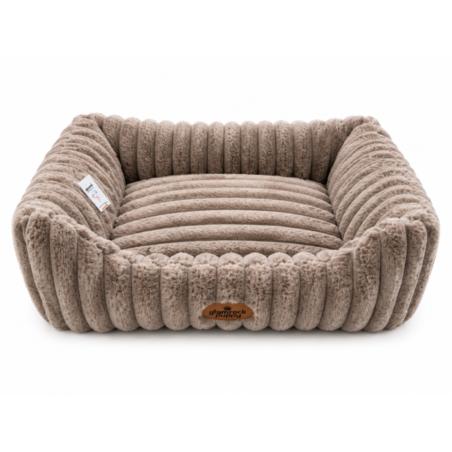 Legowisko Sofa Coco L brązowa GLAM ROCK   PUPPY
