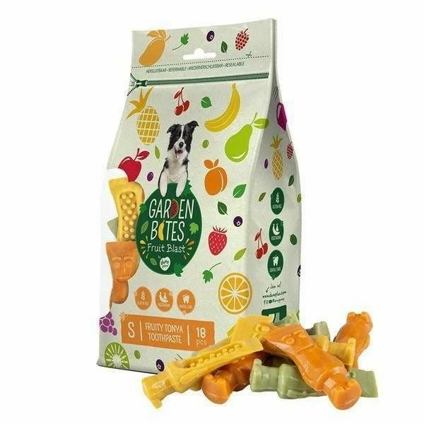 Warzywno - owocowe gryzaki Fruity Tonya   Toothpaste S 18szt GARDEN BITES