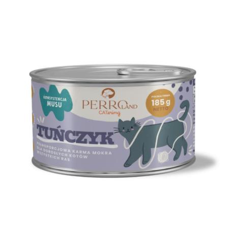 Karma mokra dla kotów Tuńczyk 185g PERRO