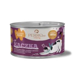 Karma mokra dla kotów Kaczka 185g PERRO