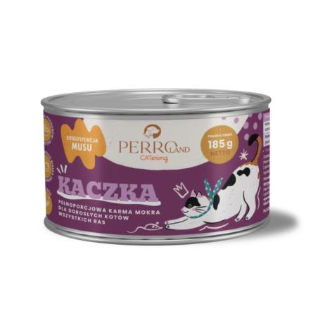Karma mokra dla kotów Kaczka 185g PERRO