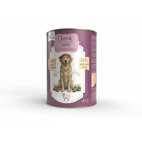 Karma mokra Jagnięcina z cukinią          i pomidorami 400 g CLASSIC SYTA MICHA