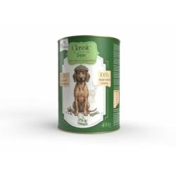 Karma mokra jeleń z żurawiną              i szparagami 400g CLASSIC SYTA MICHA