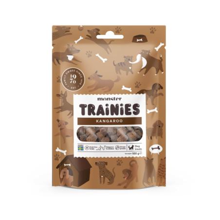 Smaczki treningowe z kangurem 100g        Monster Dog Treats Trainies Kangaroo MONSTER