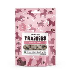 Smaczki treningowe z wołowiną 100g        Monster Dog Treats Trainies Beef MONSTER