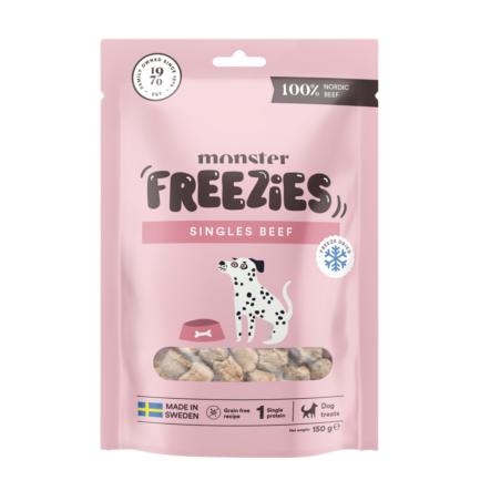 Smaczki liofilizowane wołowina 45g        Monster Dog Treats Freezies Beef  MONSTER
