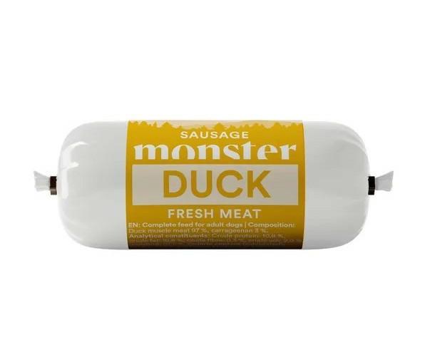 Kiełbasa dla psa kaczka 80g Monster Dog   Sausage Duck MONSTER