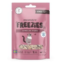 Smaczki liofilizowana dla kota            wieprzowina 45g Monster Cat Treats Freezies Pork MONSTER
