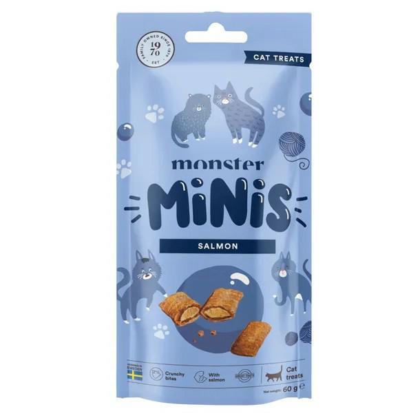 Smaczki dla kota łosoś 60g Monster Cat    Treats Minis Salmon MONSTER