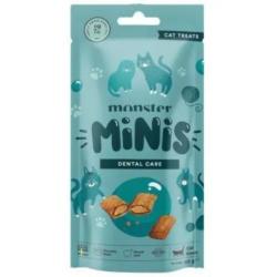 Smaczki dentystyczne dla kota 60g         Monster Cat Treats Minis Dental Care MONSTER