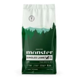 Karma sucha bezzbożowa - jagnięcina- psy  dorosłe średnie i duże rasy 2kg Singles Lamb MONSTER