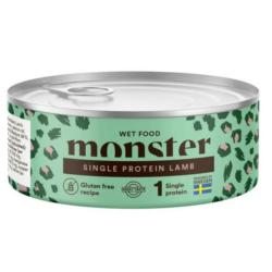 Karma mokra dla kota jagnięcina 100g      Monster Cat Adult Single Lamb MONSTER