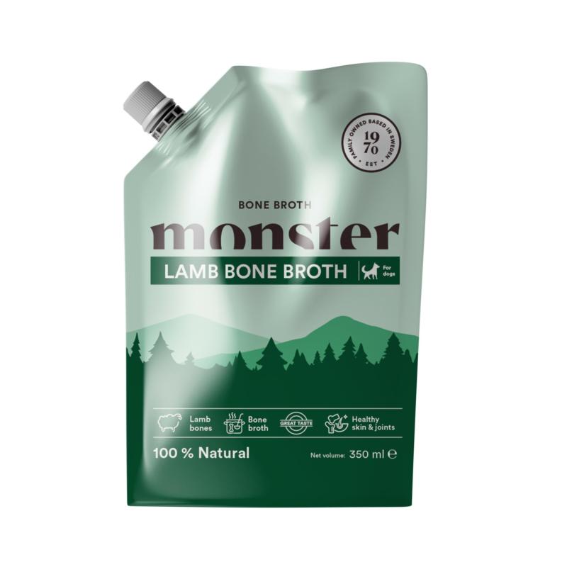 Bulion z kości jagnięcych- Monster Dog    Bone Broth Lamb 350 ml MONSTER