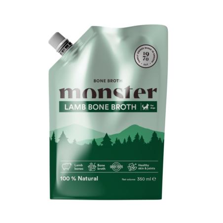 Bulion z kości jagnięcych- Monster Dog    Bone Broth Lamb 350 ml MONSTER