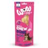 Natural Chew Bone Hirsch - kość do żucia  ze skóry jelenia 80g WOW