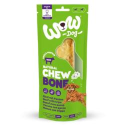 Natural Chew Bone Rind - kość do żucia    ze skóry i żwaczy wołowych 115g WOW