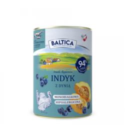 Karma mokra Indyk z dynią 400g BALTICA