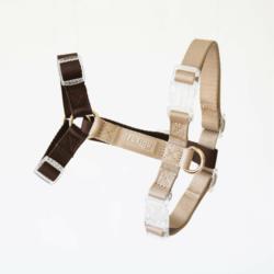 Szelki guard beżowo - brązowe XS FURLOU