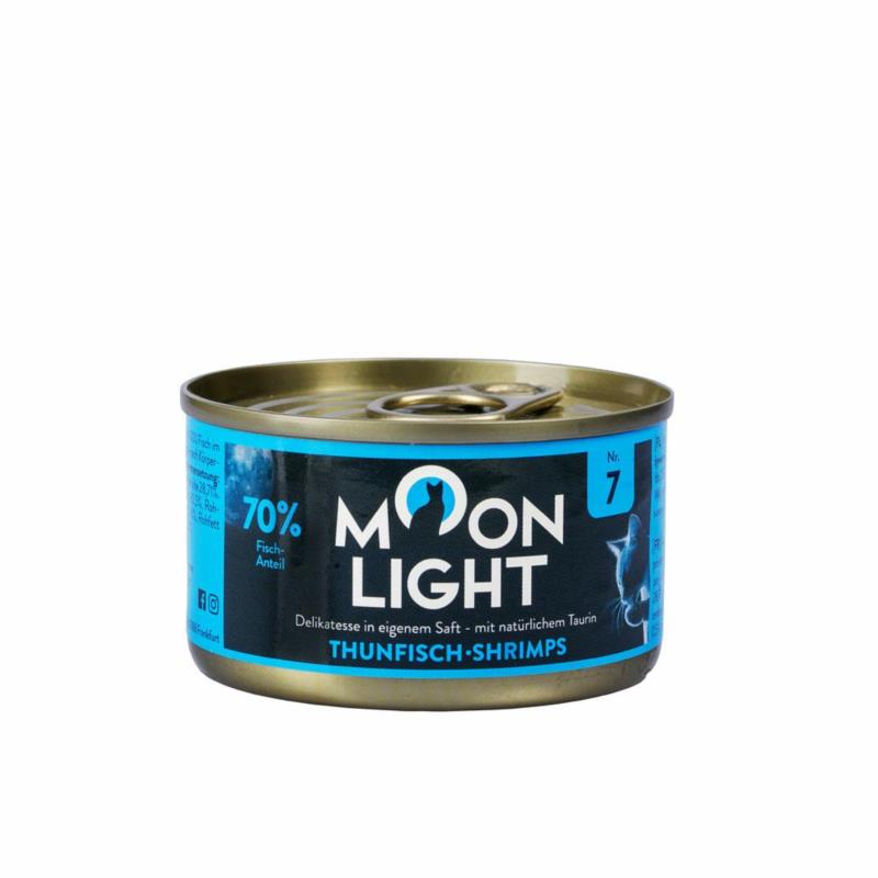 Karma mokra dla kota Tuńczyk i krewetki 80g MOONLIGHT DINNER 7 Karma mokra dla kota Tuńczyk i krewetki 80g MOONLIGHT DINNER 7